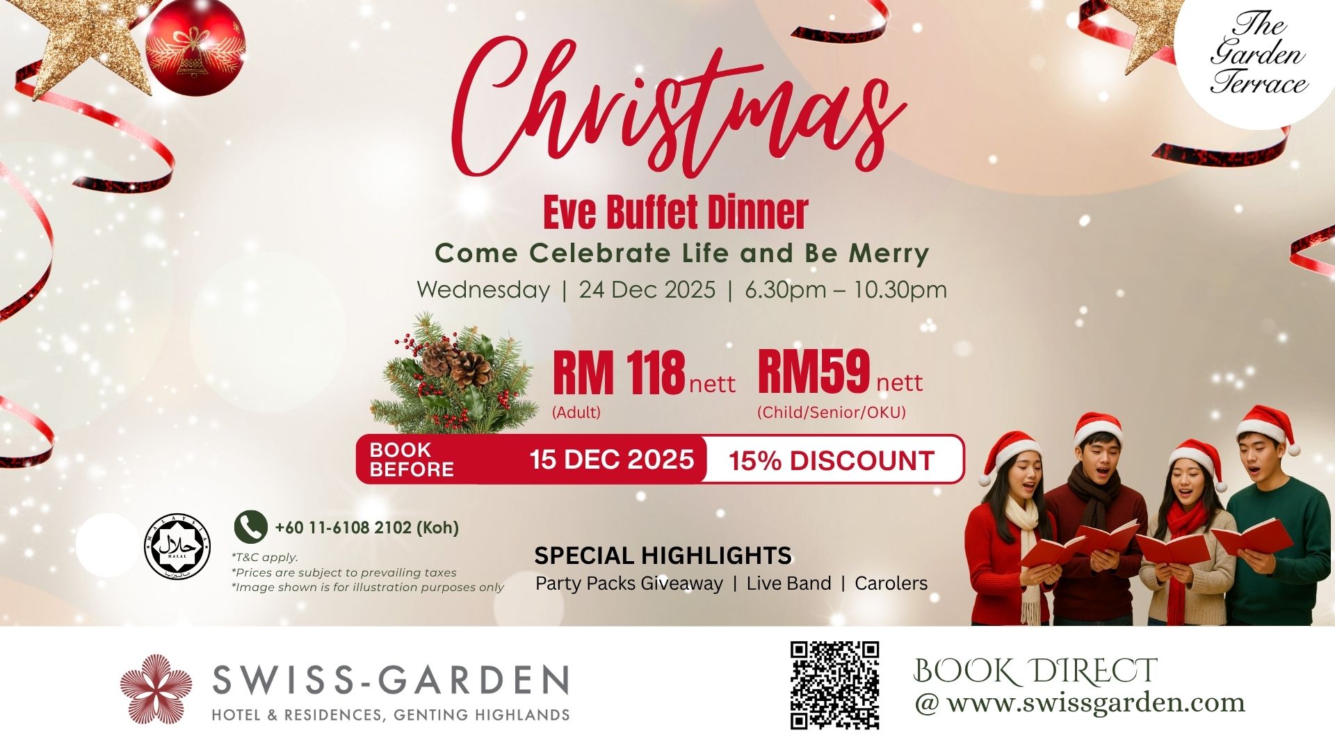 Festive Buffet Dinner