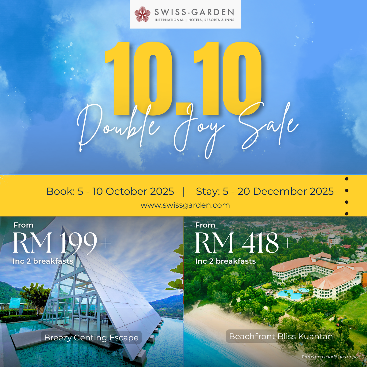 Swiss-Garden School Holiday